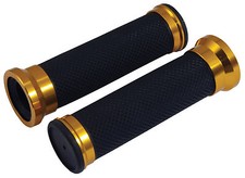 GOMPOLE MOTO PERSONALIZZATE TWINRING ORO HONDA KAWASAKI SUZUKI YAMAHA 7/8" 22mm