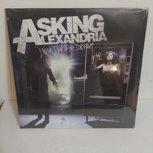 Asking Alexandria - From Death To Destiny 2LP Trans. Pink Vinyl 1st Press - Picture 2 of 16