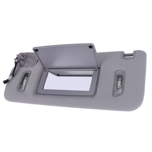 Gray Left Driver Side Sun Visor W/ Light Fits Chevrolet Suburban Tahoe 15-19 NEW - Foto 10 di 20