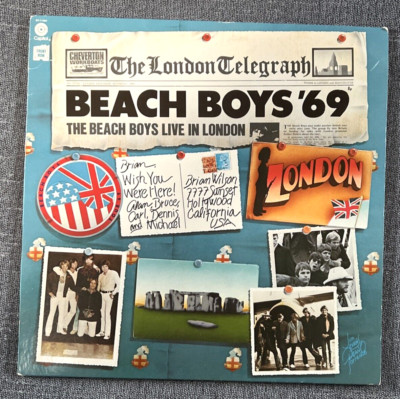 The Beach Boys - Live In London 69' - 12'' Vinyl LP Record Album - ST-11584 
