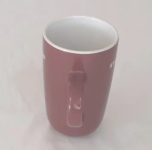 Starbucks Coffee Mug Cup 15 oz Red With White Letters 2008 - Picture 3 of 6