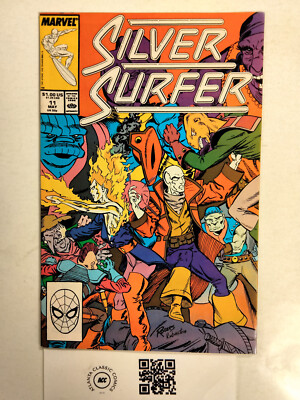 Silver Surfer #11 VF Marvel Comic Book Fantastic Four Galactus Thanos 8 HH6
