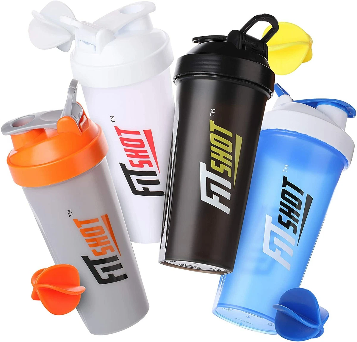 Protein Shaker Bottle 28 oz. Sport Water Milk Gym Workout Fitness Powder Mix  Cup