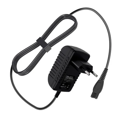 HTPWR EU Plug Power Charger Cord Lead For Philips Shaver PT736 PT860 PT715