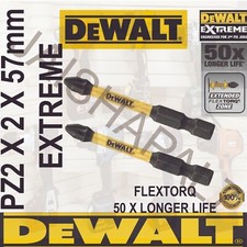 DeWALT PZ2 Phillip BIT X 2 FlexTorq Extreme Impact 57 m AEG RYOBI HILTI PANASONIC