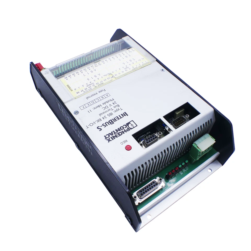 PHOENIX CONTACT IBS 24 BK-I/O-T IBS24BK-I/O-T Bus Terminal 2759980 -used- - Bild 3 von 4