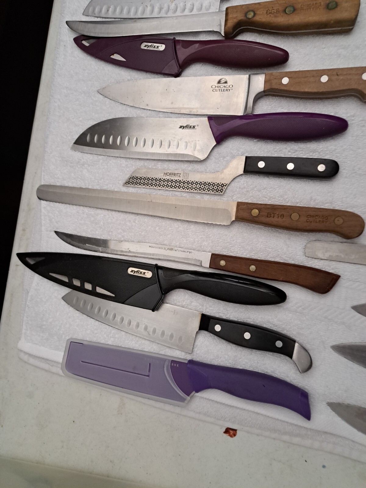 MASSAVE KITCHEN KNIFE LOT 60 PCS CHICAGO CURLERY HENCKEL + MORE RESALE LOT1 eBay