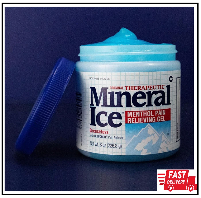 Mineral Ice Therapeutic Pain Relieving Gel, 8 Ounce - Image 2 of 2