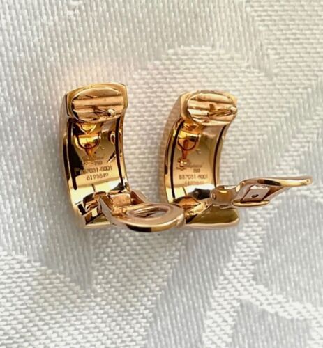 Chopard Chopardissimo 18K Rose Gold Earrings Fittend in the original chopard box - Picture 2 of 9