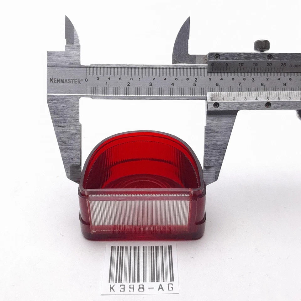 Honda C110 C114 C115 EARLY Tail Light Lamp Lens NOS - Image 3 of 4