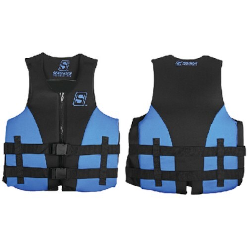 Blue Evoprene Adult Large Sized Level 70 Multi Sport Vest Boats