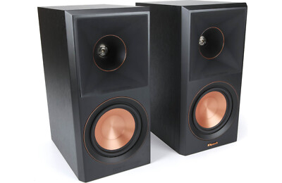 Klipsch RP-500M MkII Bookshelf Speaker Pair Ebony B-stock
