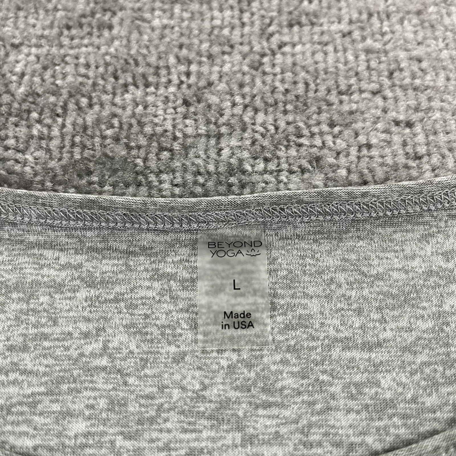 beyond-yoga featherweight morning pullover crop oversized shirt