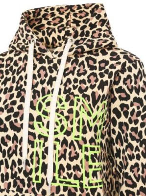 ZWILLINGSHERZ Hoodie '' Leo Alissa''  NEU  Gr. XXL Beige Grün  Kapuze Kordel  6.69