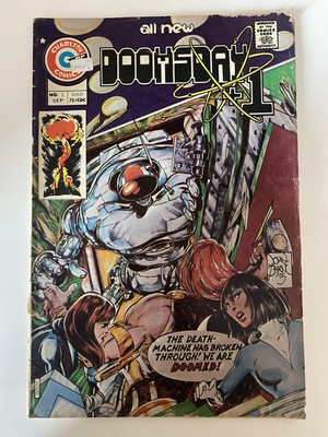 Charlton Comics DOOMSDAY + 1 #2 September  1975 A Faceless Foe