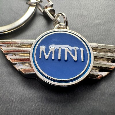 John Cooper MINI Key Chain!! BLUE