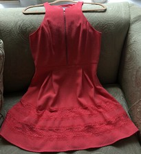 EXPRESS Coral Sleeveless Dress Size 8