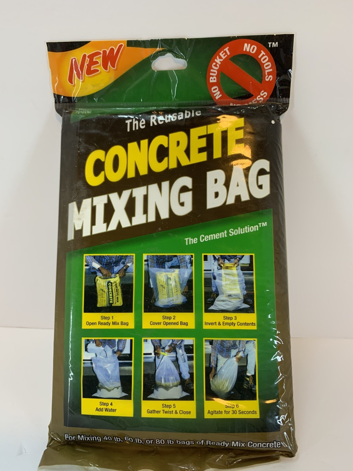 The Reusable Concrete Mixing Bag - The Cement Solution
