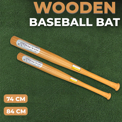 Batte De Baseball/softball Sunlee En Bois – 33 Pouces – Léger – NEUVE