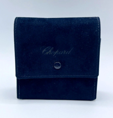 Chopard clutch travel box travel box watch blue velvet original