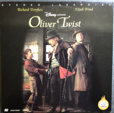 WALT DISNEY PRESENTS OLIVER TWIST - Richard Dreyfuss - LASERDISC - EX/NRMT 