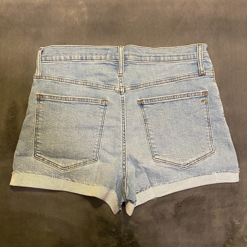 NEW NWT Madewell High-Rise Denim Shorts Women's 30 NF031 With Magic Pockets - Picture 14 of 17