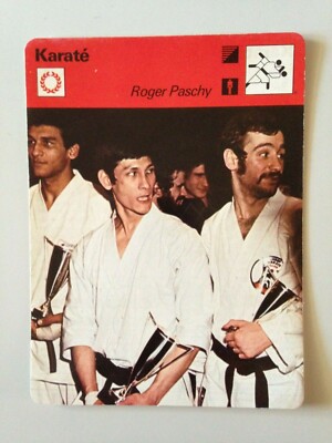 Carte Collection Éditions Rencontre 1978 - Thème Kick-Boxing - Collection Sport Vintage - Origine France