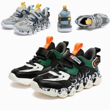 Kids Sneakers Boys Girls Running Shoes Lightweight Breathable Boys Tennis size