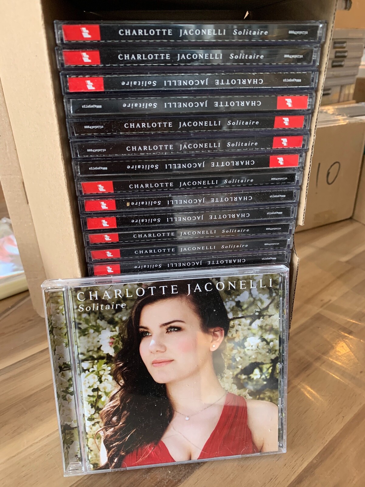 Charlotte Jaconelli - Solitaire - CD Job Lot  X 25 - New Condition