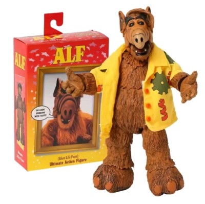 NECA ALF Ultimate Action Figure 7'' 1:12 Scale New Toy Alien Life Form TV Movie