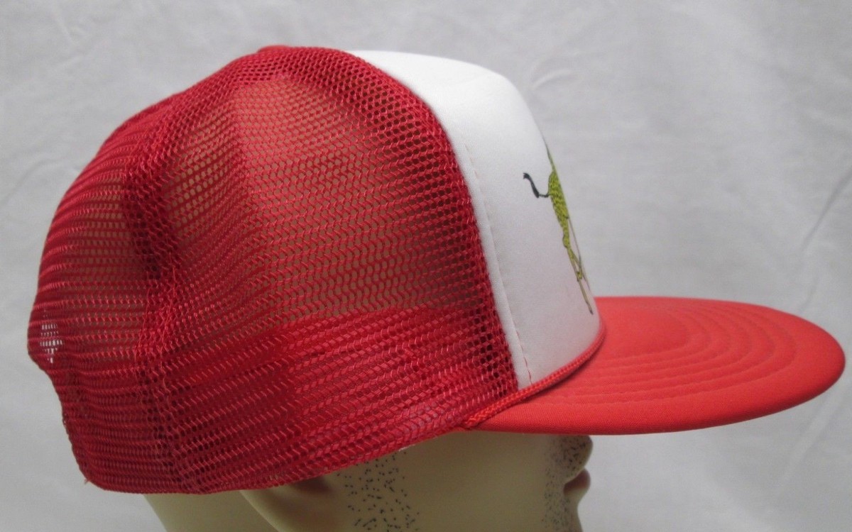 Vintage 1990 Milwaukee Zoo Snapback Mesh Hat Wildlife