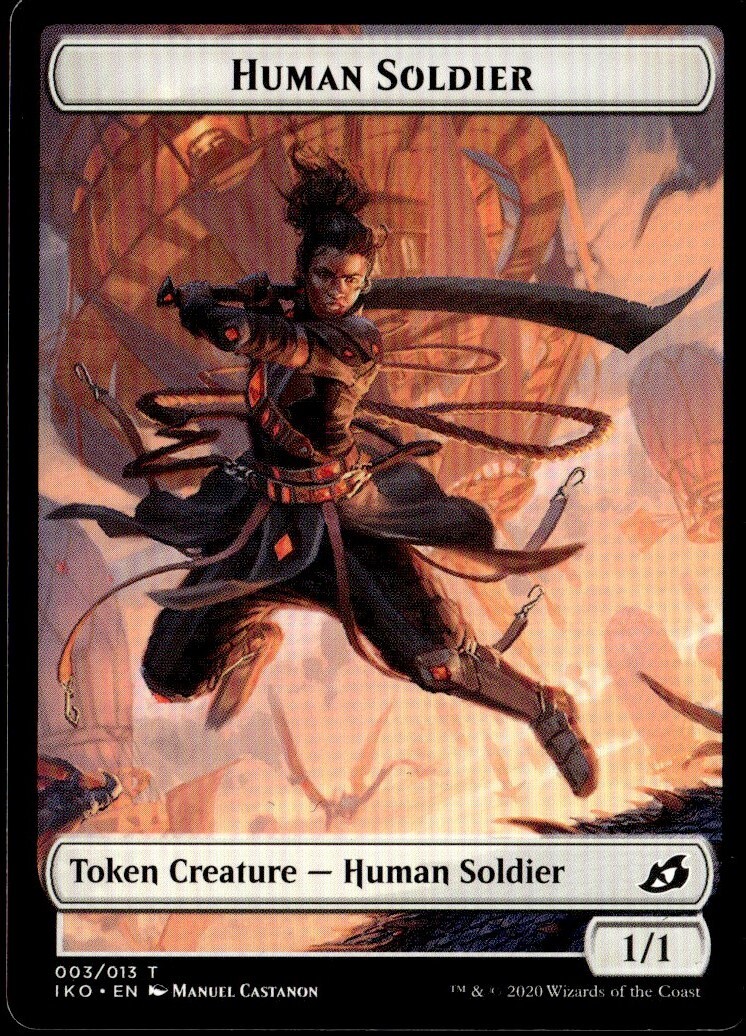 2020 Ikoria: Lair of Behemoths Tokens Human Soldier Token/Common #3