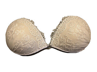 Bridal Bra Push Up Strapless Bra Backless Wedding Underwear Bras White B Size | eBay