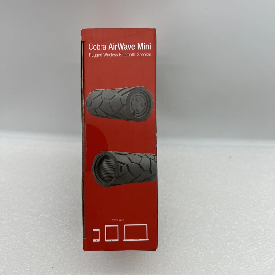 Altavoz Bluetooth Inalámbrico Resistente Cobra CWA BT300 AirWave Mini ¡Nuevo! Foto 4 de 4