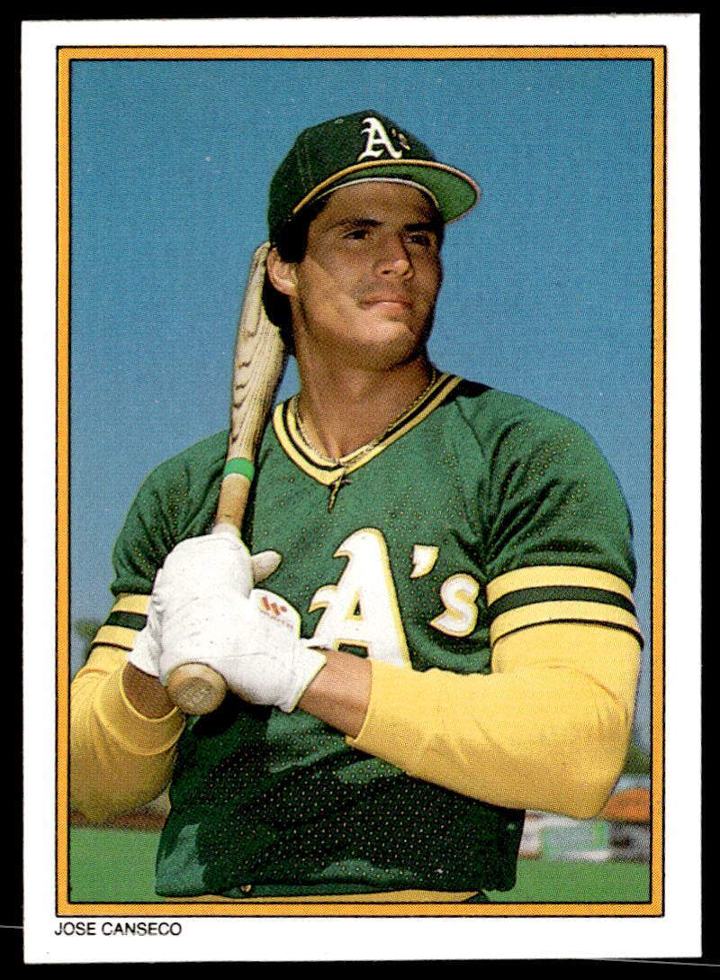 1987 Topps All-Star #59 Jose Canseco Baseball Oakland A's | eBay