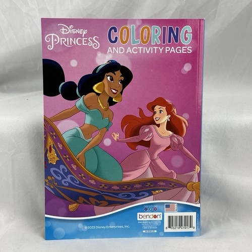 Disney Princess Jumbo Coloring and Activity Book 400+ Pages NEW - Picture 2 of 19