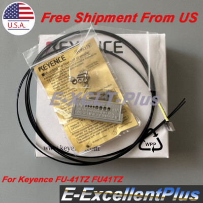 For Keyence FU-41TZ Fiber Optic Sensor Photoelectric Switch Cable FU41TZ US