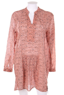 NOA NOA dress Cotton Paisley Print D 36 powder pink mango