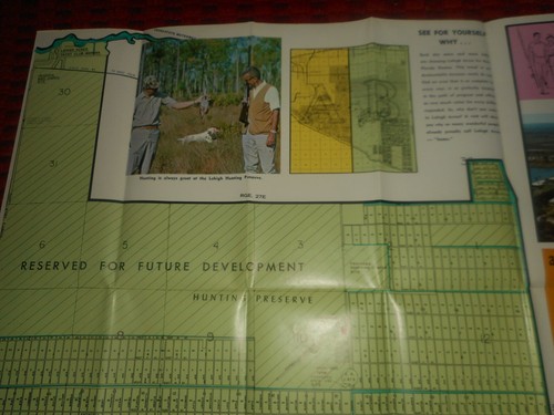 LEHIGH ACRES FLORIDA PLAT MAP Original 1964 Salesman Landowner Brochure RARE - Picture 11 of 12