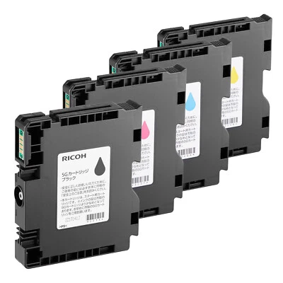 Cartouche Ricoh GC41-Lot de 4 pour SG2010/2100/3110/3100SF/3110SF/7100 - Photo 1/4