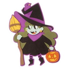 Foamies  Foam Witch Kit: 7.8 x 10 inches, 24 pieces