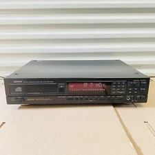 Denon DCD-1500 II Stereo CD Player PCM Audio Tech Japan Power On For Parts Read.