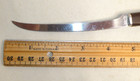 Vintage Imperial Scalloped Utility Knife Stainless Japan 8.75" w/ Brown Handle — photo 2