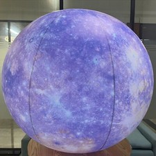 Inflatable Mercury Planet Balloon Led Planet Solar System Party Mall Decoration