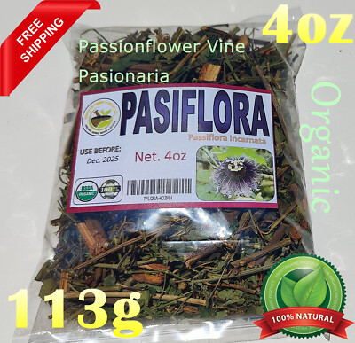 4oz Passion Flower Passiflora Incarnate, passionflower, passion flower herbal Te