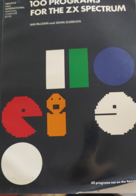 McLean & Gordon 100 Programs for the ZX Spectrum (Buch 1984