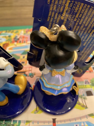 Walt Disney World 50 Anniversary Magic Kingdom Mickey Minnie Christmas Ornaments - 第 3/6 張圖片
