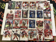 (60) Vernon Davis Football Cards w/  Inserts Lot 49ers Collection