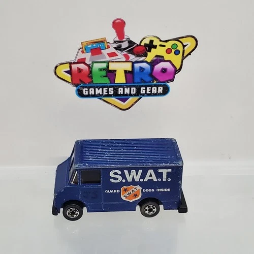 1976 Hot Wheels Scene Machines Series Combat Medic S.W.A.T. Van K-9 Unit Mattel