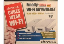 Devolo dLAN 1200+ WiFi AC Powerline LAN Adapter Pass-Through